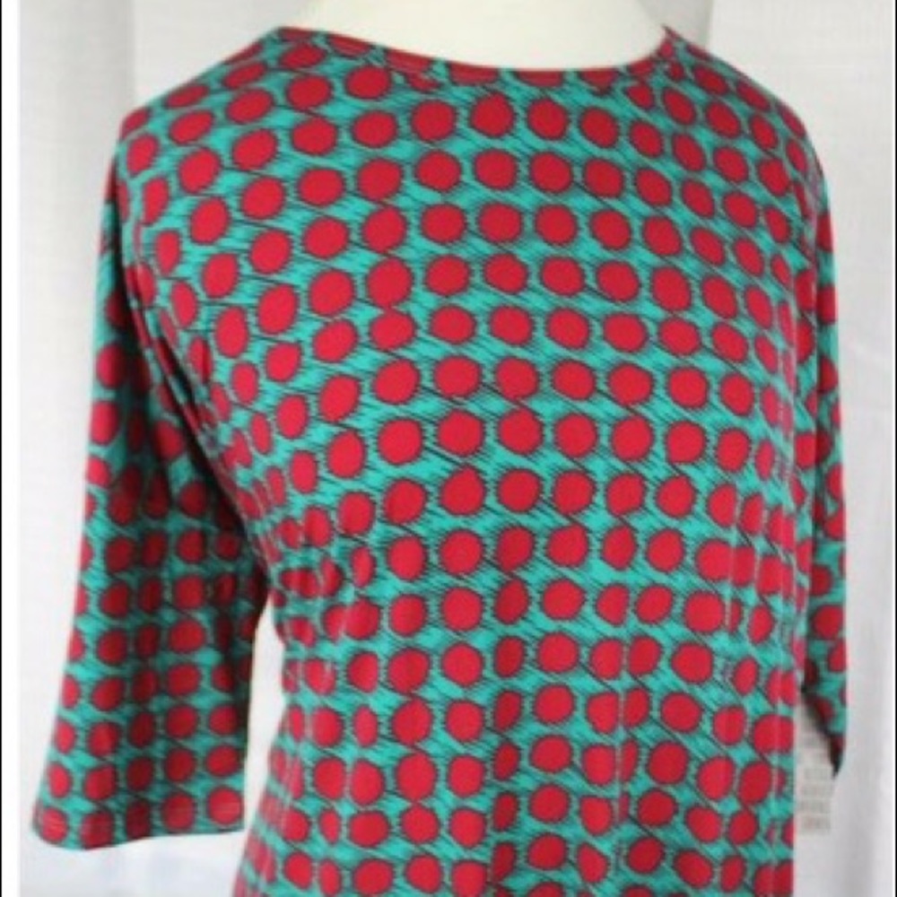 BNWT teal/magenta Irma, L